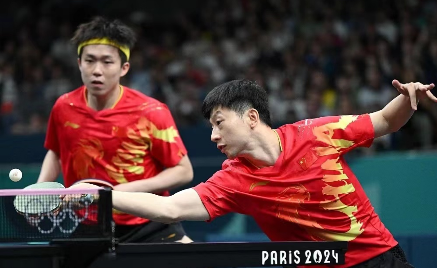 日本乒乓球队碾压韩国乒乓球队，马龙送出助攻