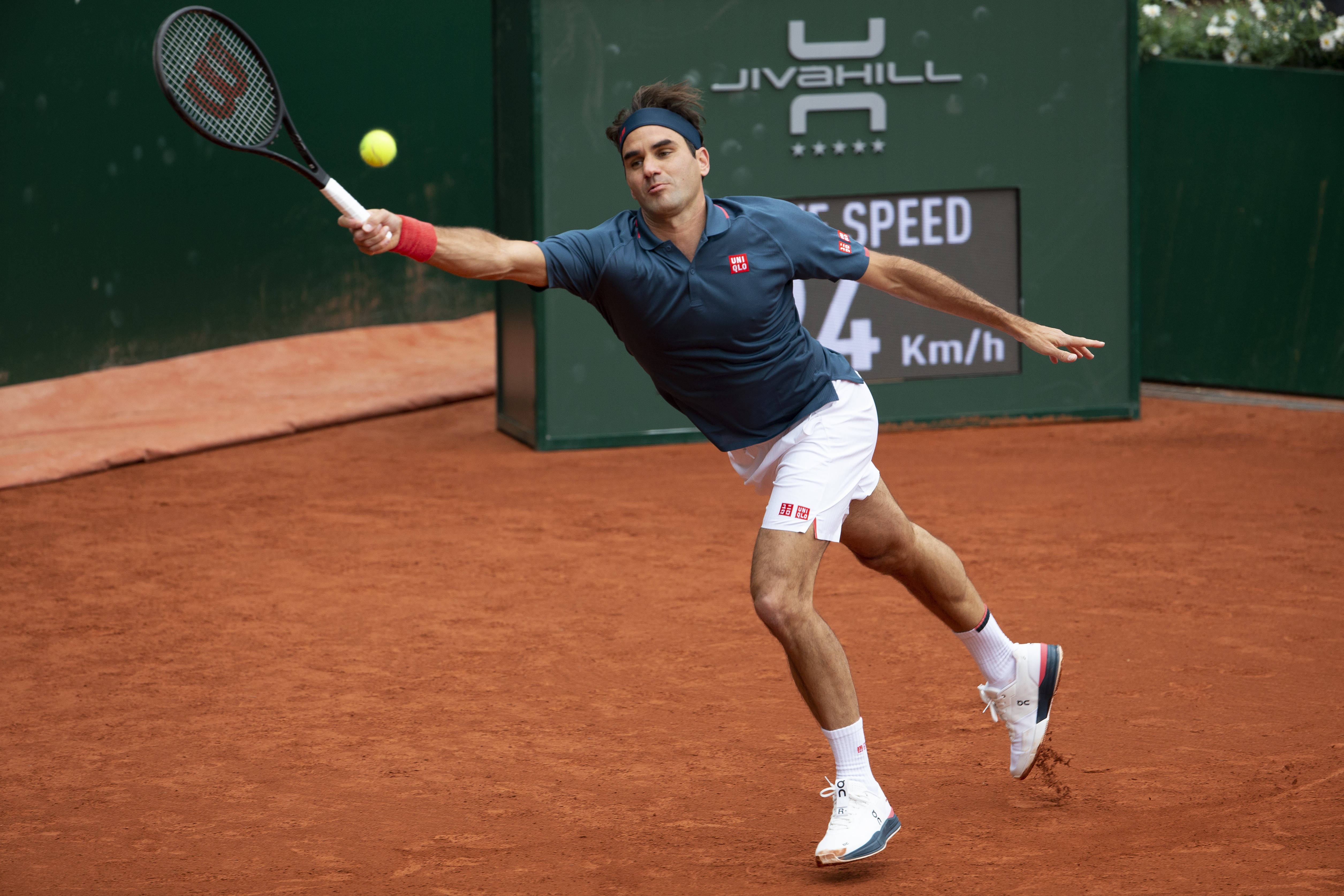 欧洲网球队强势美国网球队，费德勒高光表现